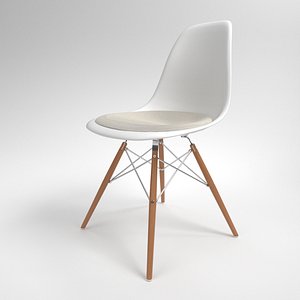 Vitra Eames Plastic Chair DSW white