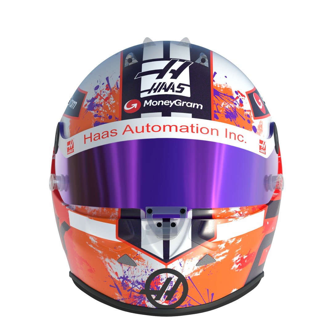 F1 Haas Team Helmets 2023 3D model https://p.turbosquid.com/ts-thumb/mQ/FU0tqP/sb/image_18/jpg/1695382147/1920x1080/fit_q87/5335454c37881466f6ec170164e3dd4a5eac7623/image_18.jpg