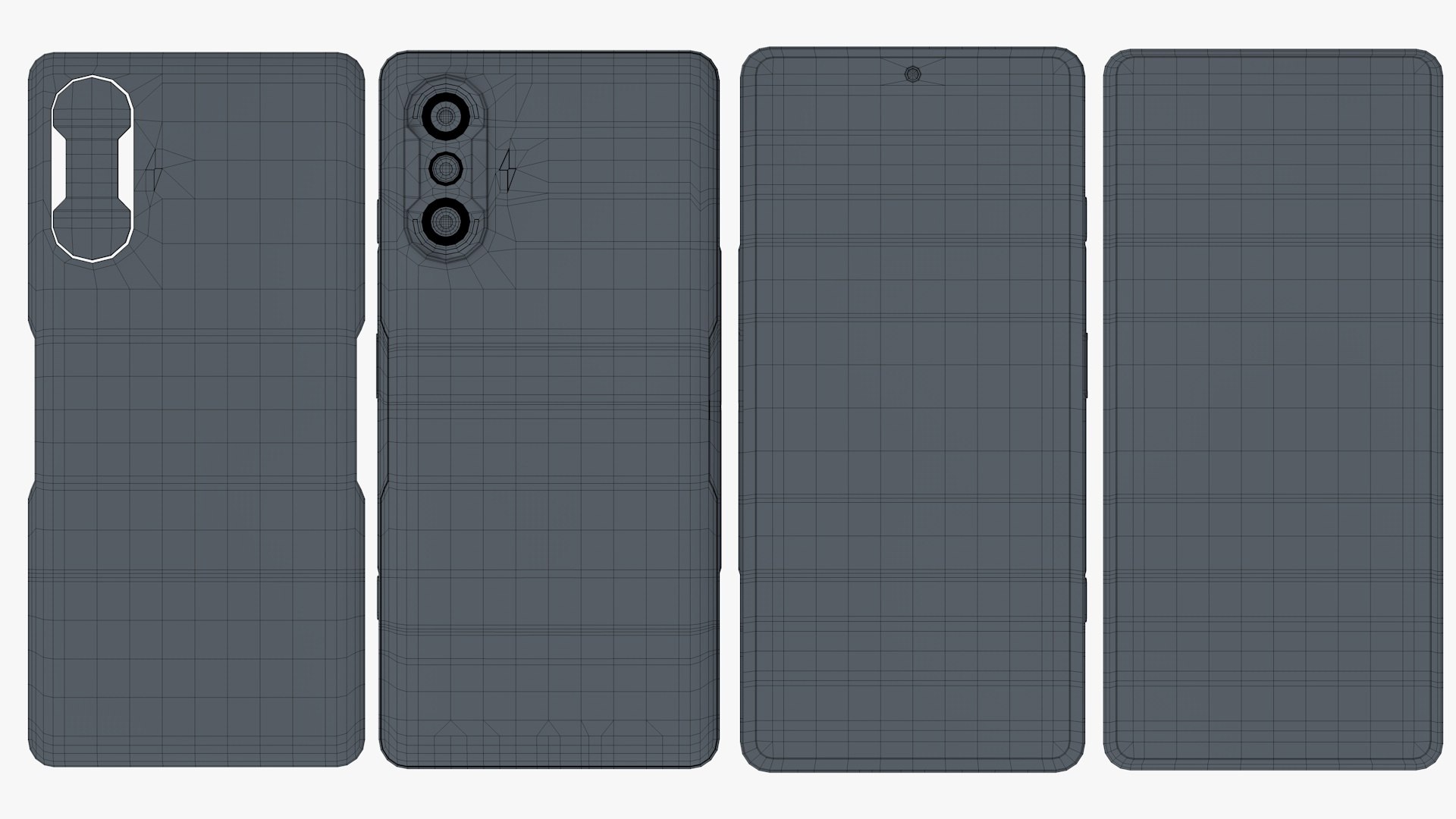 Xiaomi Redmi K40 Gaming Edition All Colors 3D model - TurboSquid 1733572