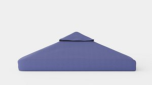 Malva Roof Navy 3D