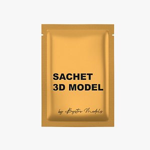 3D model Sachet 2