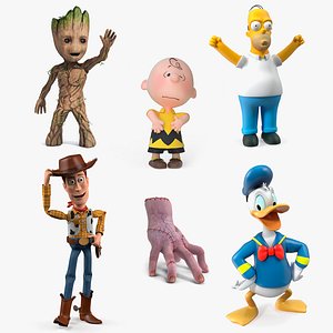 Movie and Television Characters Collection 4