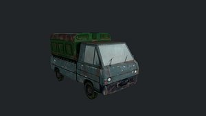 3D abandoned vehicle