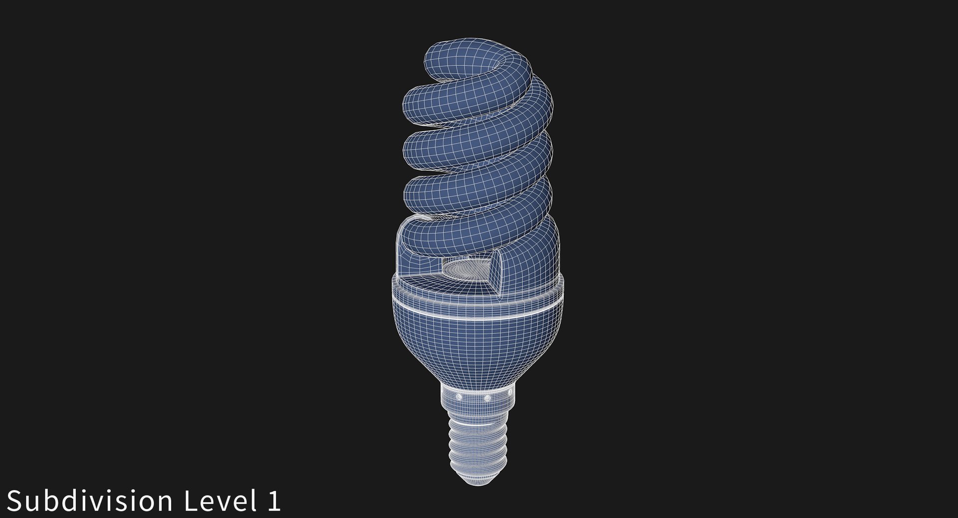 realistic cfl light bulb model https://p.turbosquid.com/ts-thumb/mQ/aV5GGI/BgzHmYLR/wireframe_02_1/png/1546835410/1920x1080/fit_q87/9a2120e05c9fd69cbea542a48d006478be0e6a4d/wireframe_02_1.jpg