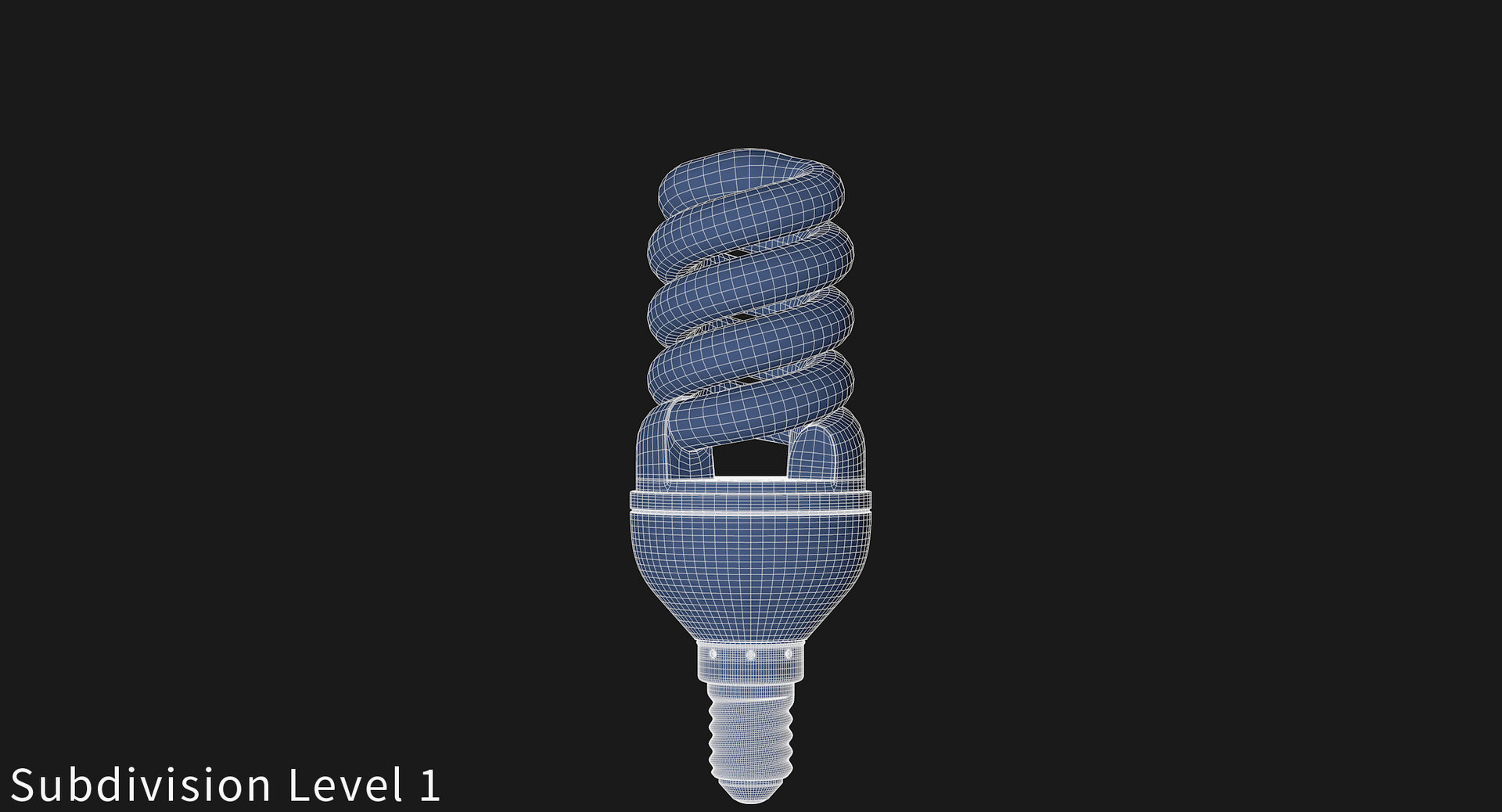 realistic cfl light bulb model https://p.turbosquid.com/ts-thumb/mQ/aV5GGI/BvyBN8Rk/turntable_wireframe/png/1546835323/1920x1080/turn_fit_q99/88a1d63ce9bdb82432cc7225a5ce1692b7aae3a0/turntable_wireframe-1.jpg