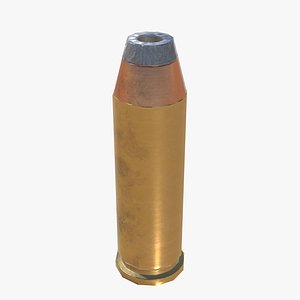 44Magnum Ammo Low-poly 3D model