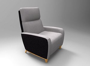3D single seat sofa