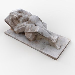 Absract Horizontal FemaleC4D 3D