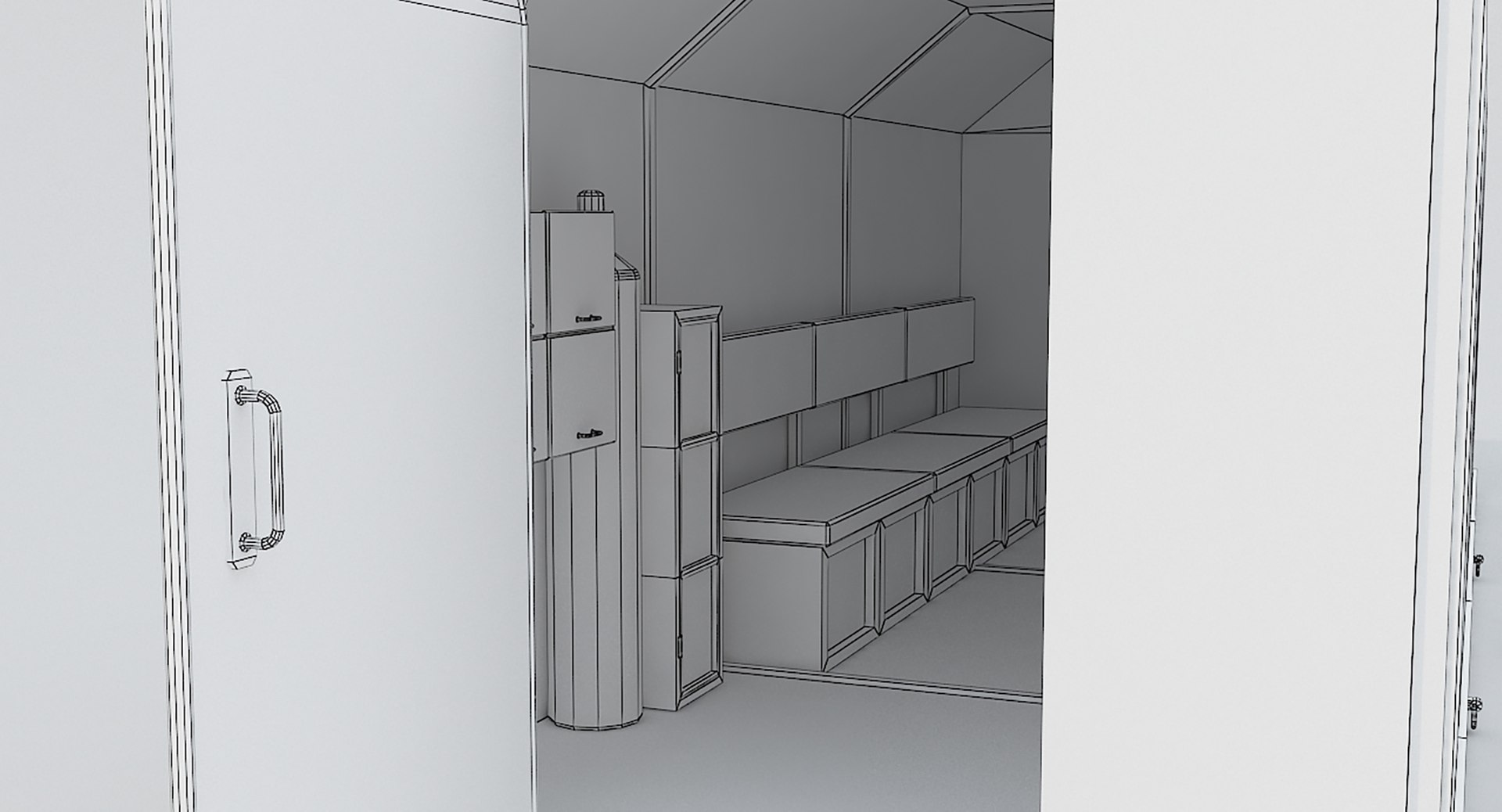 Refuge Chamber Container 3D Model - TurboSquid 1747903