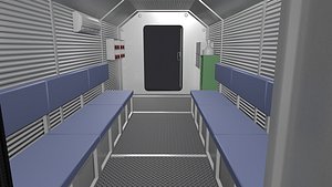 Refuge Chamber Container 3D model
