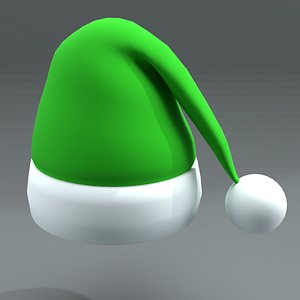 Christmas Elf Hat model v1 3D model