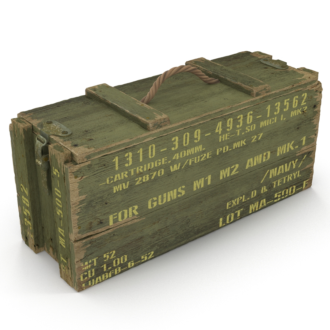 ammo crate green max