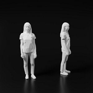Lowpoly Person 8 3D