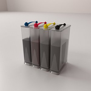 3D continuous ink