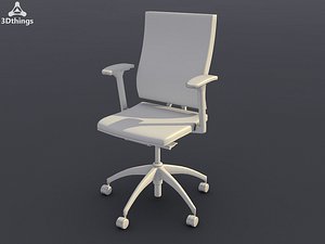 3d conference chair open swivel