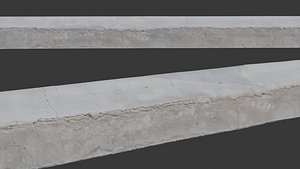 Worn Concrete Beam model
