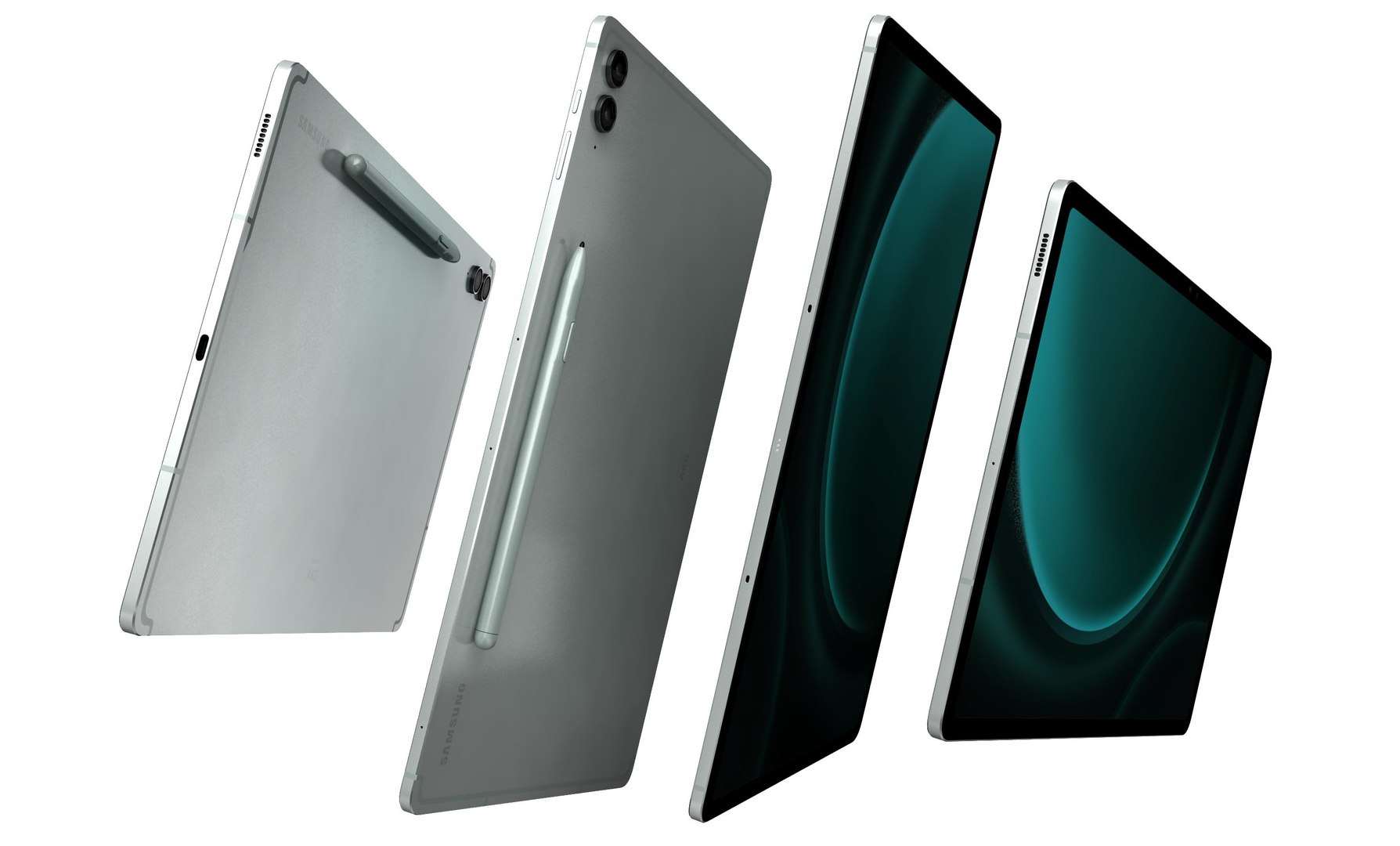 3D Samsung Galaxy Tab S9 FE Plus Green https://p.turbosquid.com/ts-thumb/mR/Dr2yTh/QO/14/jpg/1698640446/1920x1080/fit_q87/f5b8e127a9dc17665e9b8f8bb526b52d0e17e17a/14.jpg