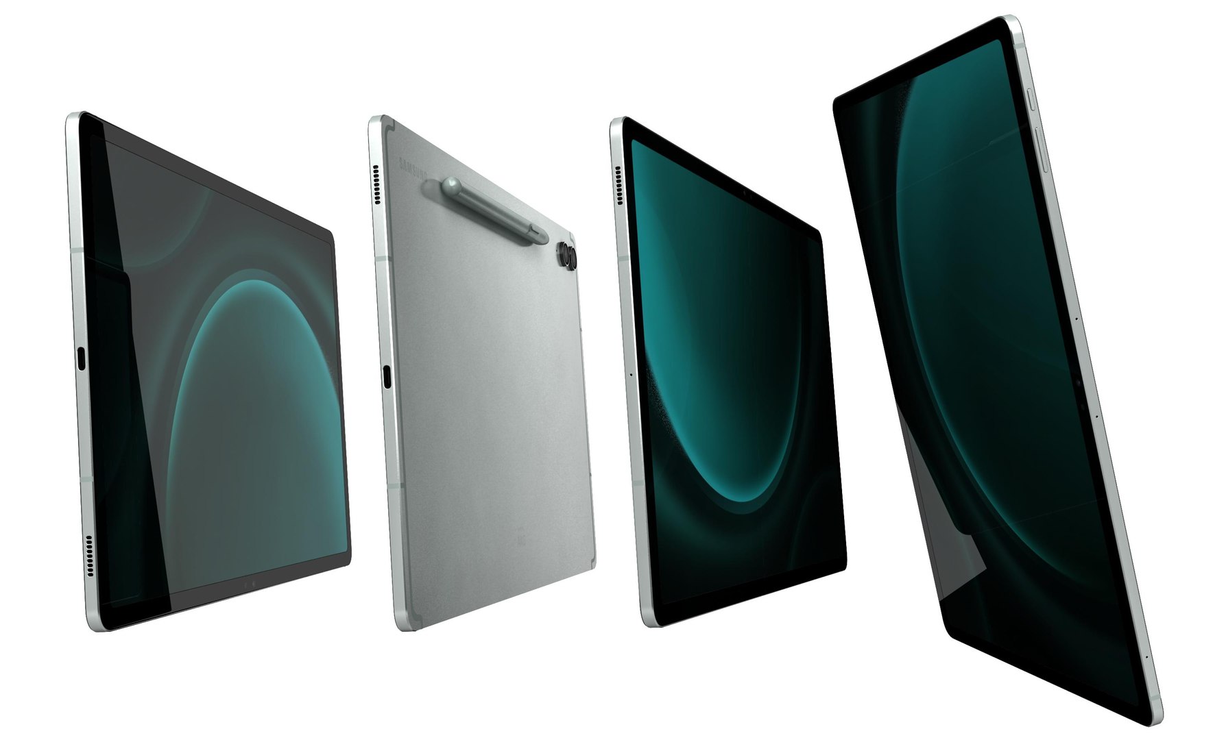 3D Samsung Galaxy Tab S9 FE Plus Green https://p.turbosquid.com/ts-thumb/mR/Dr2yTh/sj/15/jpg/1698640446/1920x1080/fit_q87/95aeb42e31354d293dd1b2d20b1b81213fd6e8fc/15.jpg