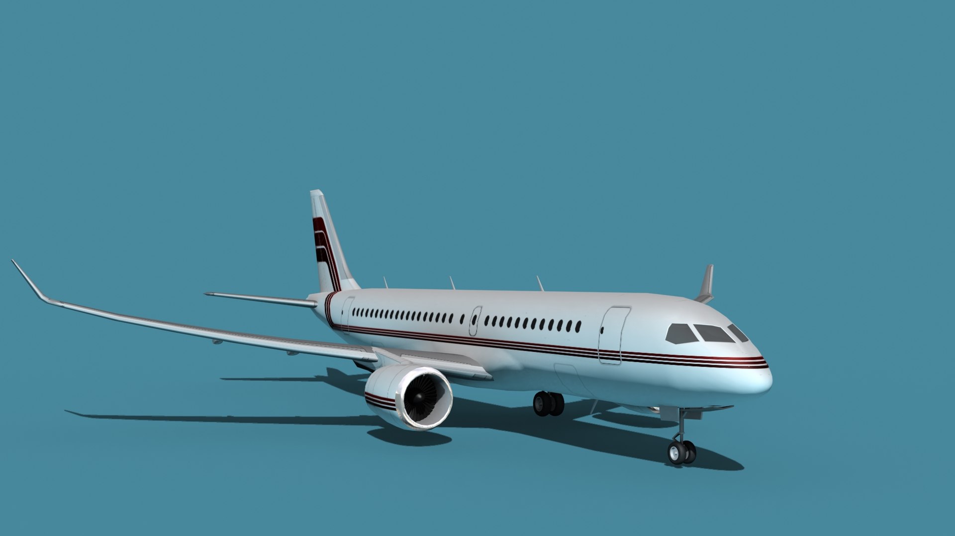 Bombardier CS100 Corporate 1 3D Model - TurboSquid 1762893