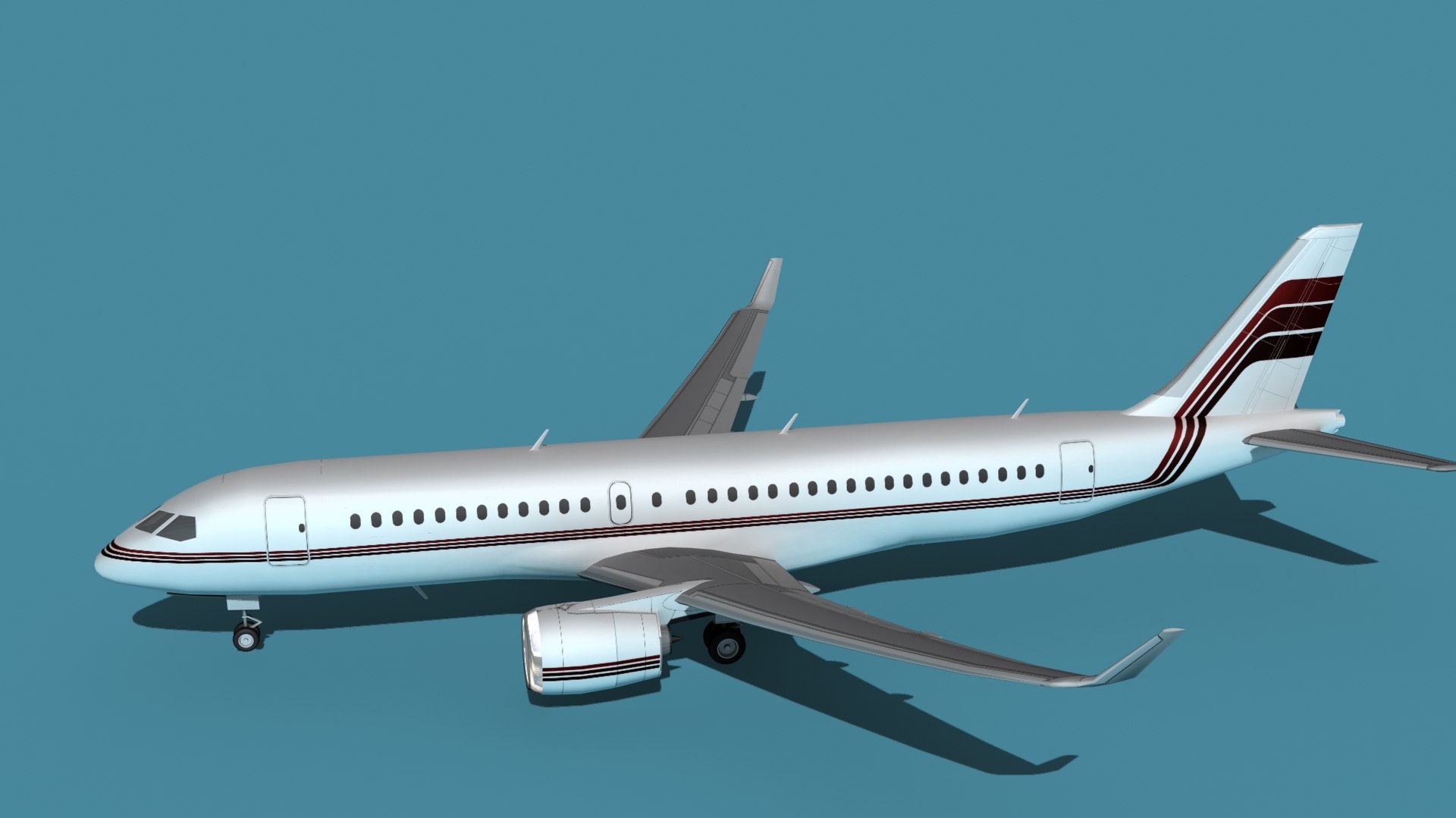 Bombardier CS100 Corporate 1 3D Model - TurboSquid 1762893
