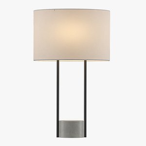 Industrial Outline Table Lamp