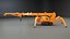 3D Mini Crawler - Spider Crane Used model