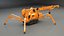 3D Mini Crawler - Spider Crane Used model