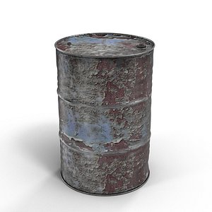 steel oil barrel rusty max