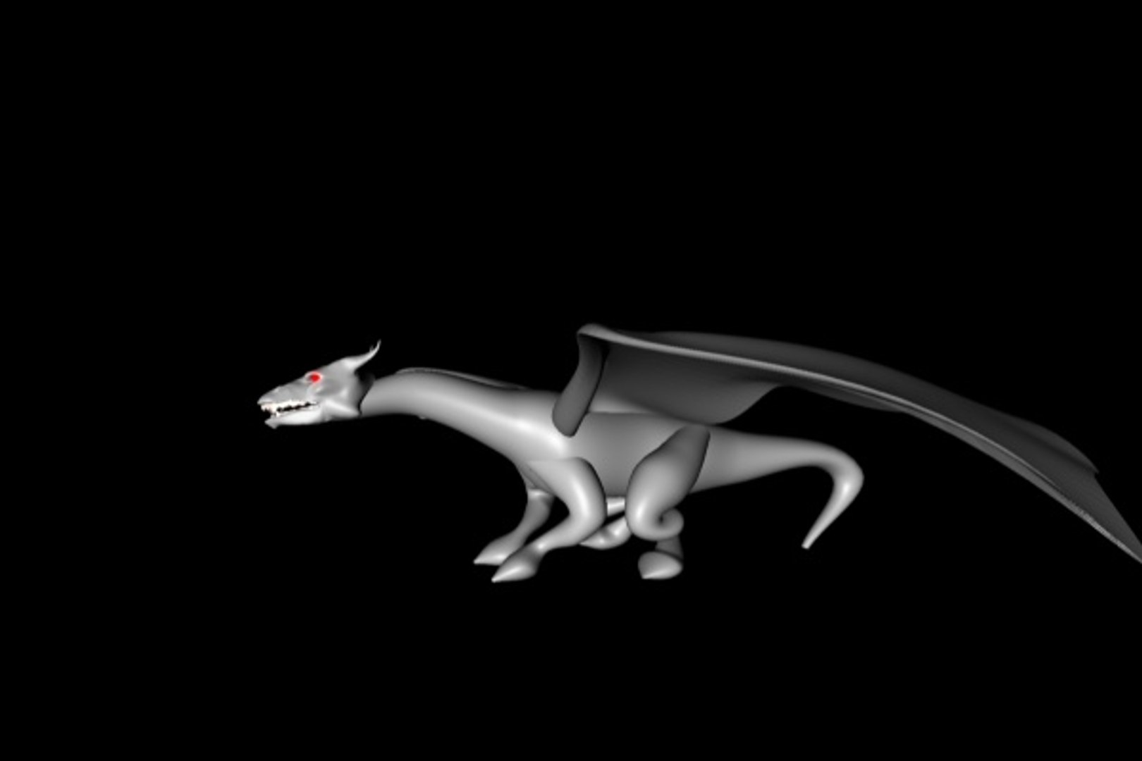 dragon statues 3d model