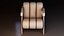 现代软垫休闲椅