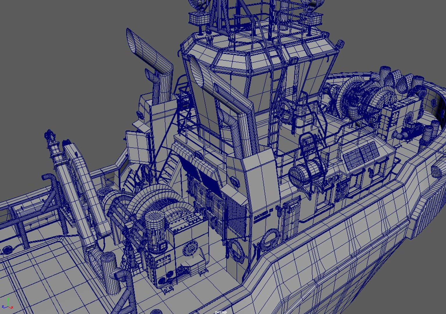3D Military Tug - TurboSquid 1511008