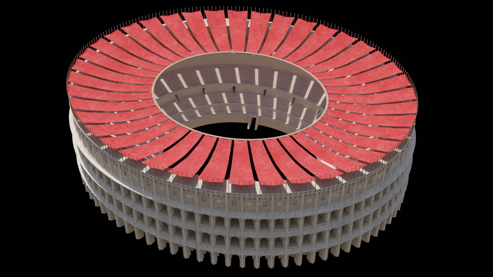 Colosseum 3D - TurboSquid 2037346