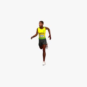 Track Athlete Rigged