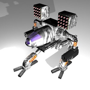 timber wolf mad 3d model