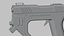 SciFi Concept Futuristic Handgun Brown Color