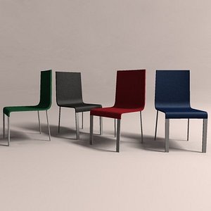vitra chair 3d model