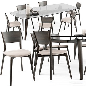 Bertha chair Gramercy table_ et