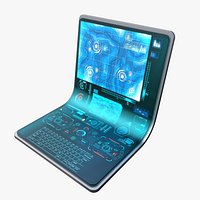 Hologram Laptop
