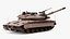3D model Israeli Tank Merkava 5 Beige Rigged