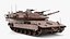 3D model Israeli Tank Merkava 5 Beige Rigged