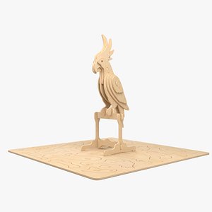Parrot Laser Cut