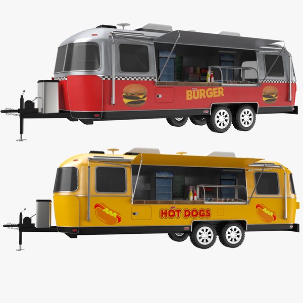 food airstream 3D model