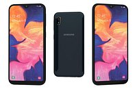 Samsung Galaxy A10e Low Poly