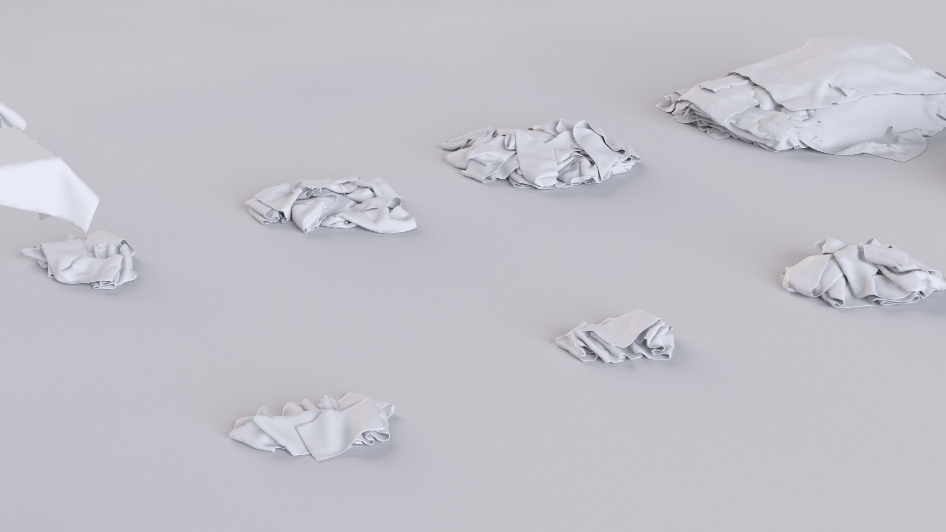 3D Piles Cloth Rag - TurboSquid 1650593