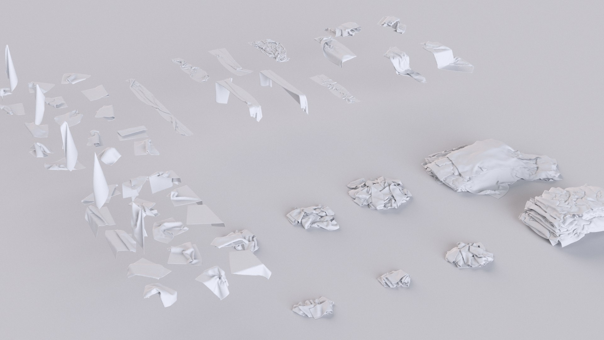 3D Piles Cloth Rag - TurboSquid 1650593