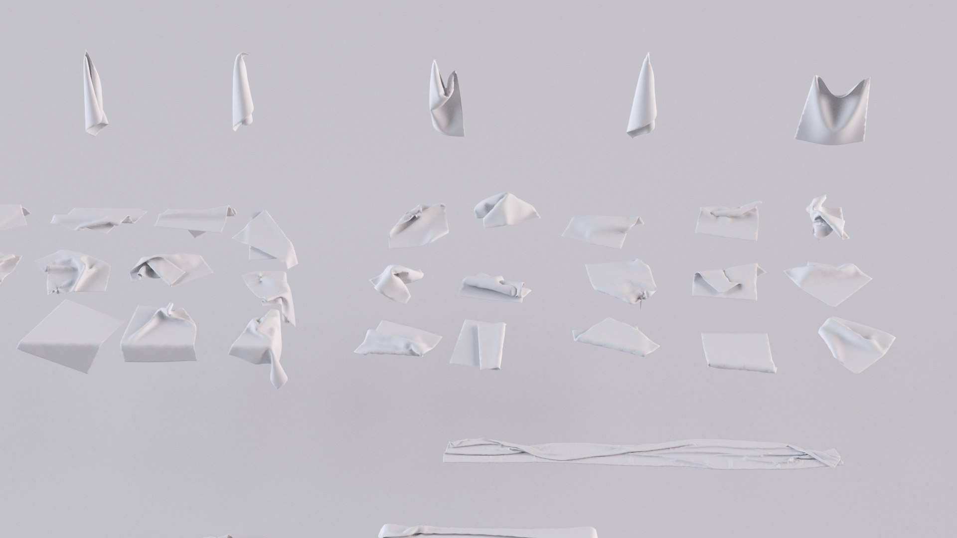 3D Piles Cloth Rag - TurboSquid 1650593