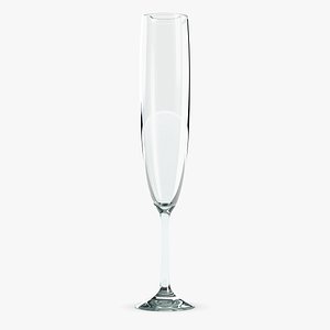 Champagne Glass 3D