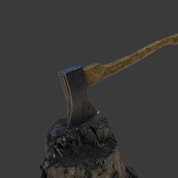 Timber Axe 3D model TurboSquid 2045323