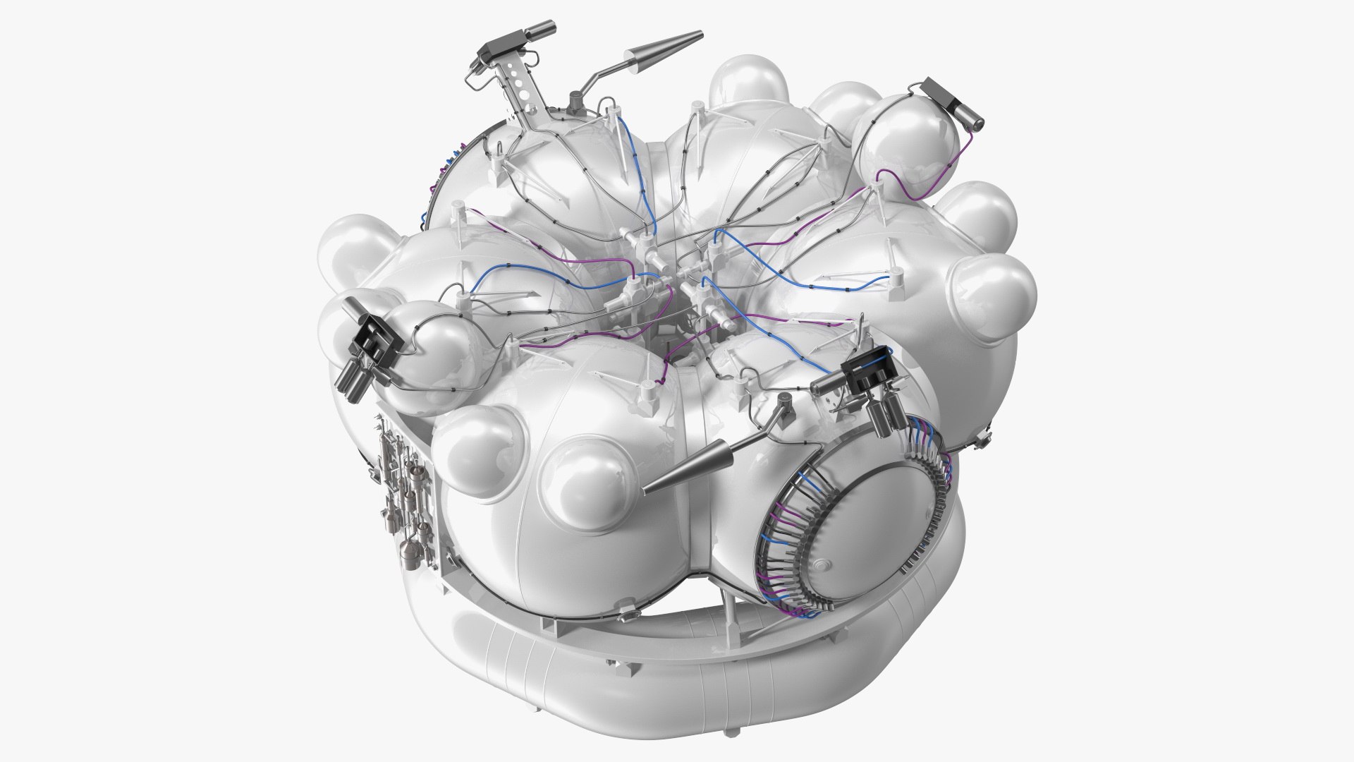 Satellite 3D model preview