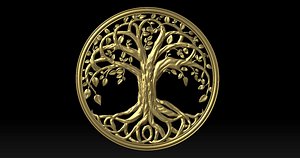 Tree of Life 1 3D print model